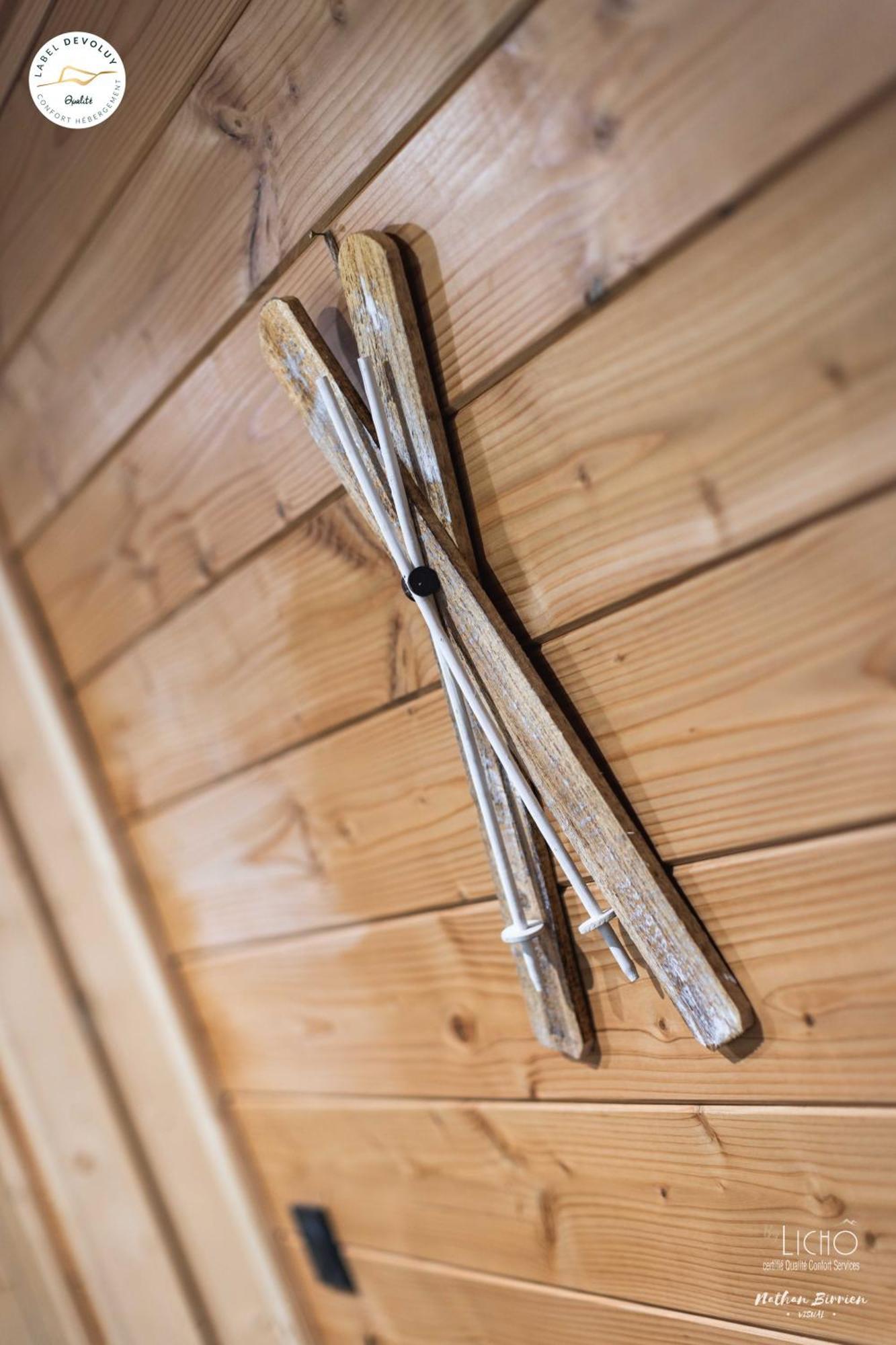 Appartement Lumineux Neuf Dans Bas De Chalet Le Douglas La Joue du Loup Exterior foto