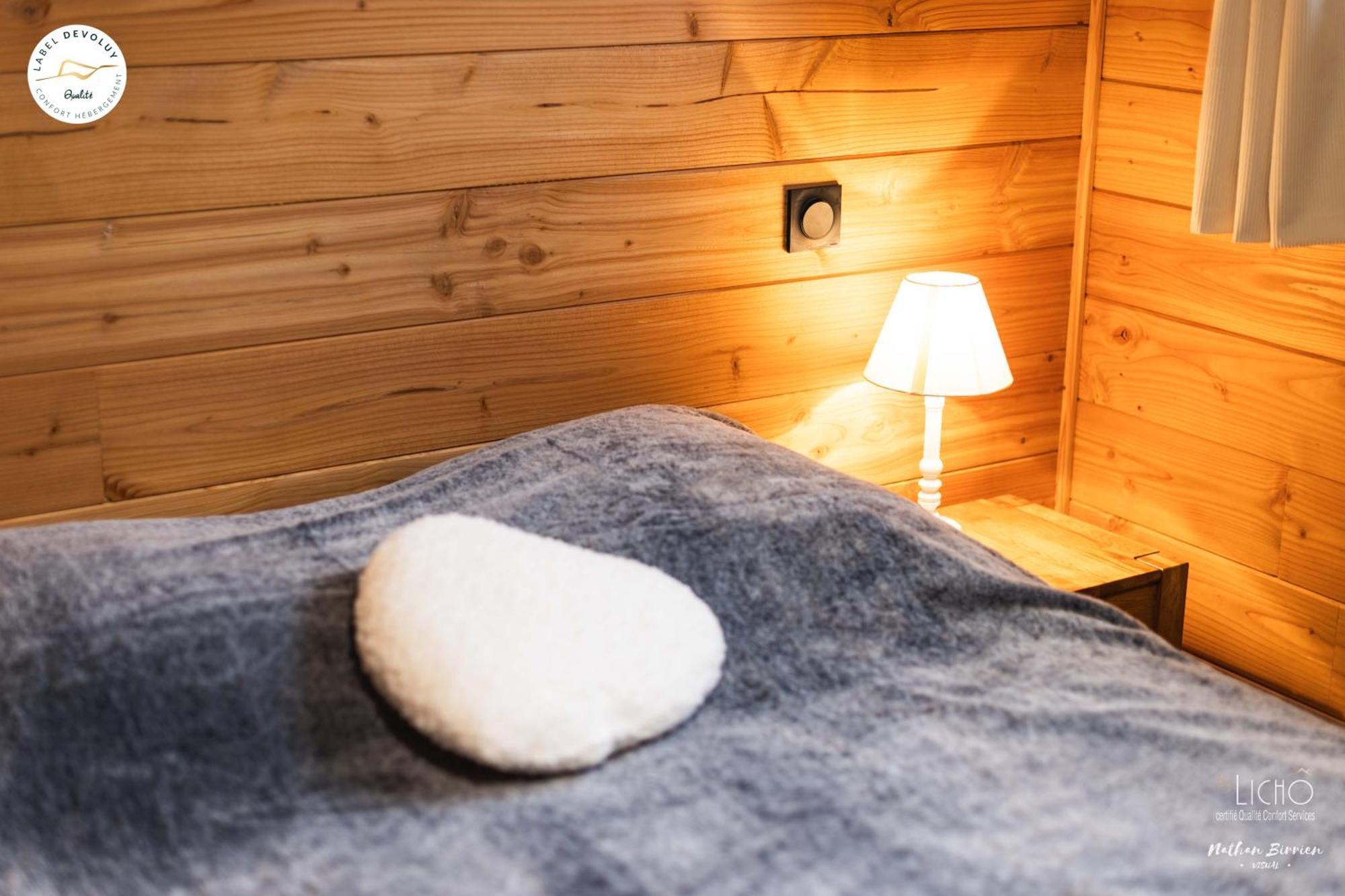 Appartement Lumineux Neuf Dans Bas De Chalet Le Douglas La Joue du Loup Exterior foto