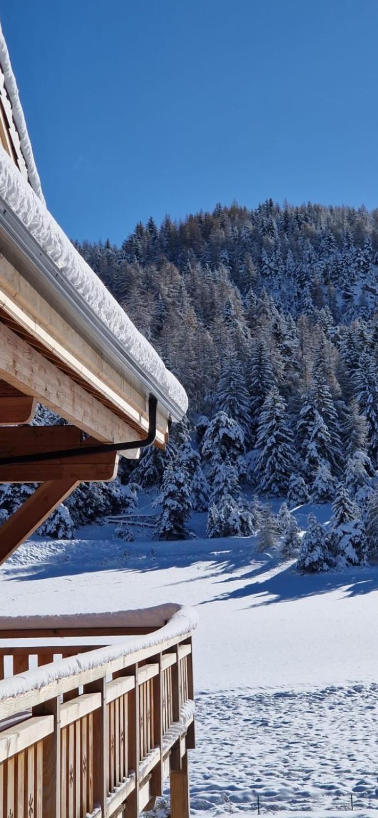 Appartement Lumineux Neuf Dans Bas De Chalet Le Douglas La Joue du Loup Exterior foto