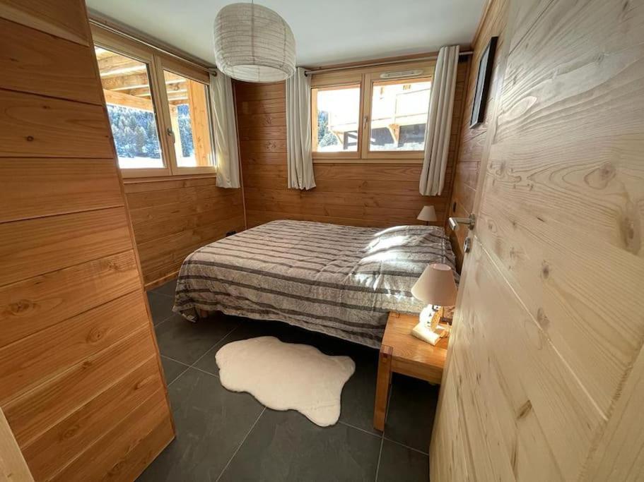 Appartement Lumineux Neuf Dans Bas De Chalet Le Douglas La Joue du Loup Exterior foto